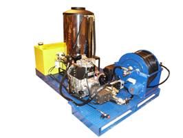 custom hot water trailer jetter