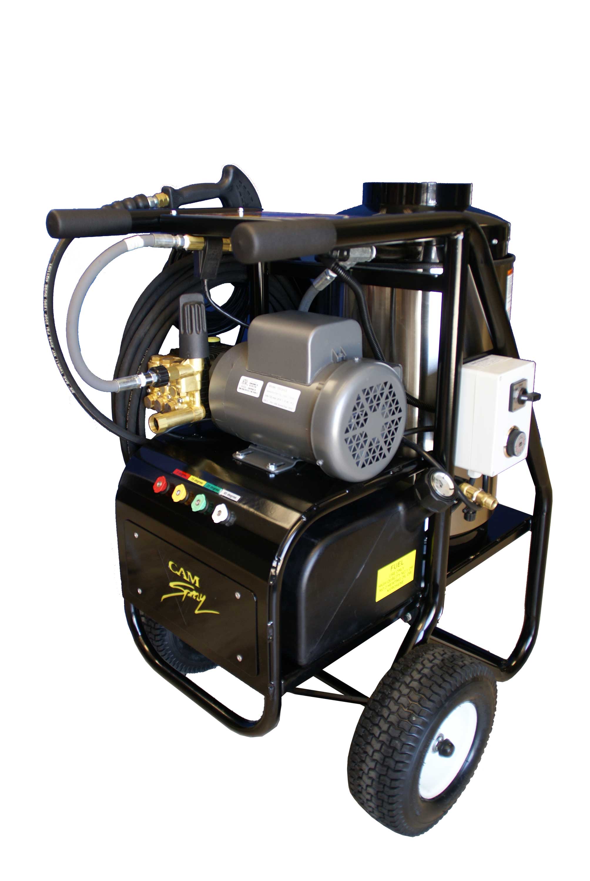 Cam Spray 1502WM/SSA Professional 1500 PSI Electric - Warm Water Wall Mount  Pressure Washer w/ Auto Stop Start