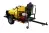 Economy Trailer Mounted Diesel Fired Gas Powered 4 gpm, 3000 psi Hot Water Pressure Washer