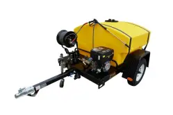 Diesel powered cold water pressure washer