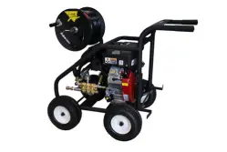 Portable gas powered drain & sewer jetters