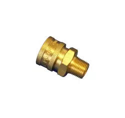 Pressure washer quick coupling